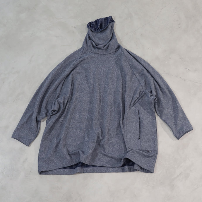 ヒムカシ製図　／　Thermostat！ Mac Sleeve Turtle tunic　 -  （　polartec  power wool　）※メリノウール混紡