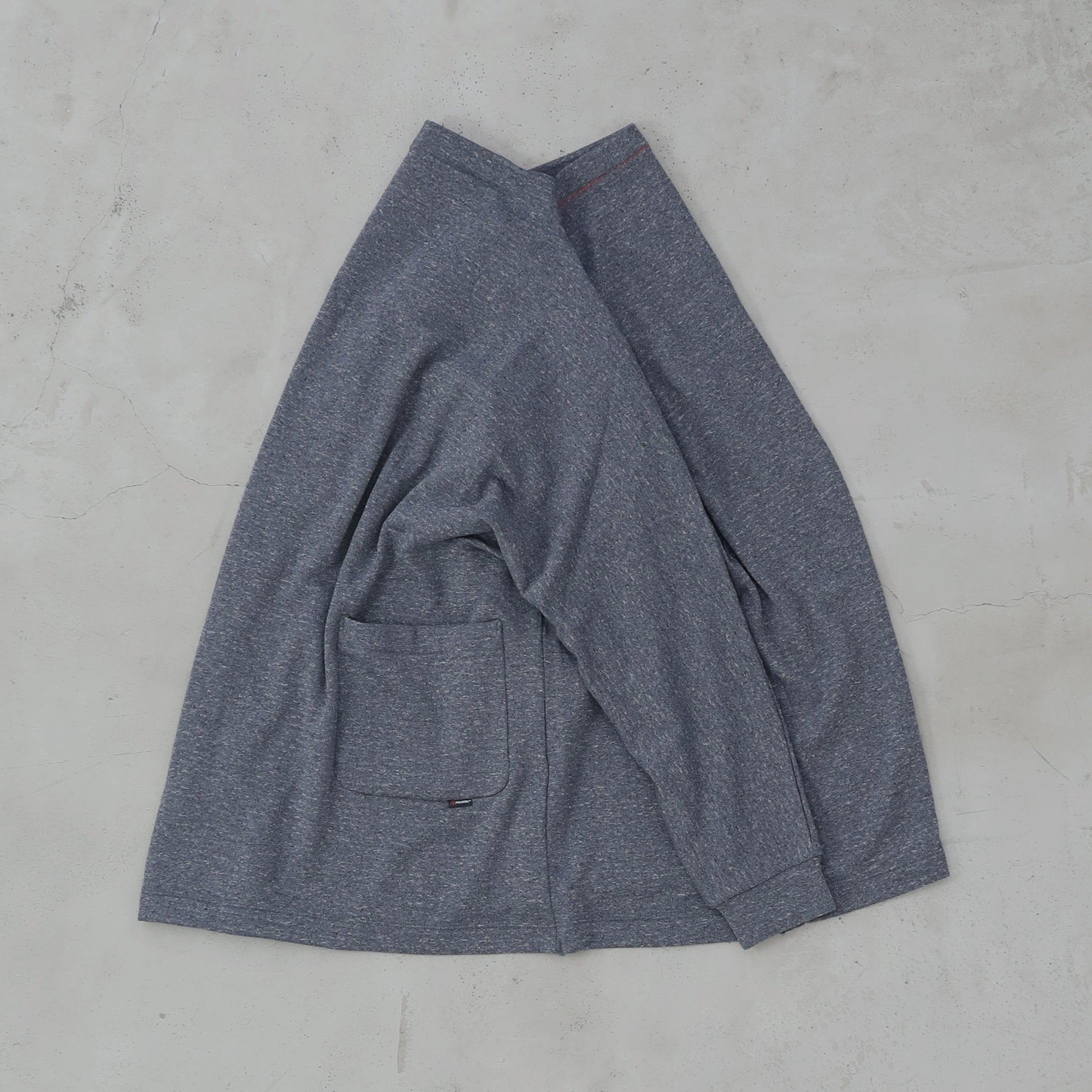 ヒムカシ製図　／　Thermostat！ Boat neck ZIGZAG Tunic 　 -  （　polartec  power wool　）※メリノウール混紡