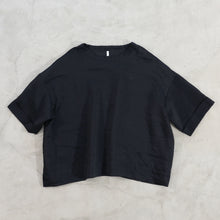 ヒムカシ製図　／　 Packing!  全部布帛 tee  　 -  （ ウォッシャブルオーガンジーシルクリネンキュプラチェック ）